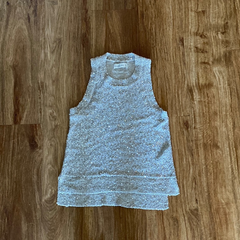 Abercrombie & Fitch sequin top